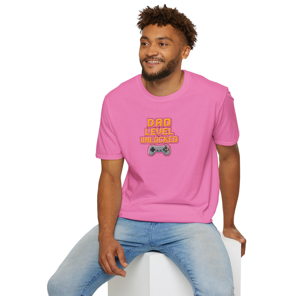 Dad Level Unlocked T-Shirt