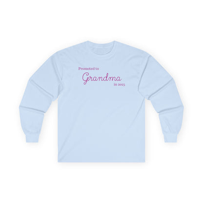 Promoted to Grandma 2025 Longsleeve