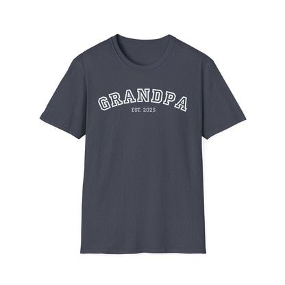 Grandpa Est. 2025 T‑Shirt