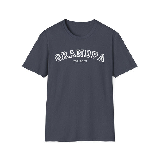 Grandpa Est. 2025 T‑Shirt