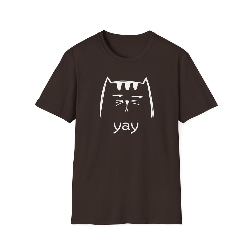 yay cat tee