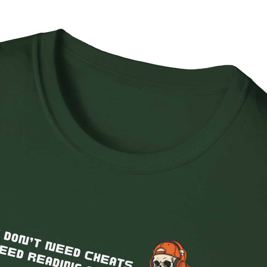 Don't Need Cheats Skeleton Tee