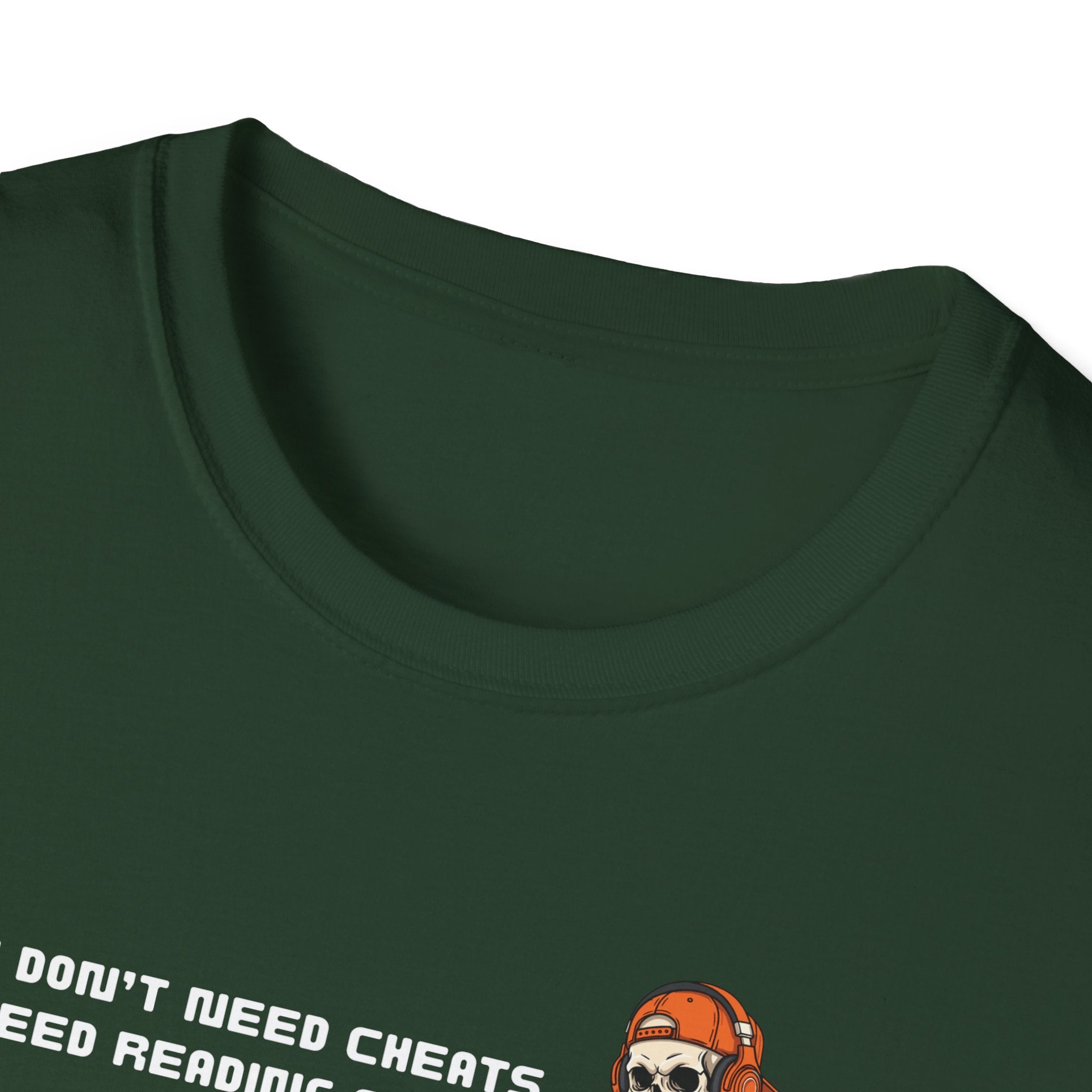 Don't Need Cheats Skeleton Tee