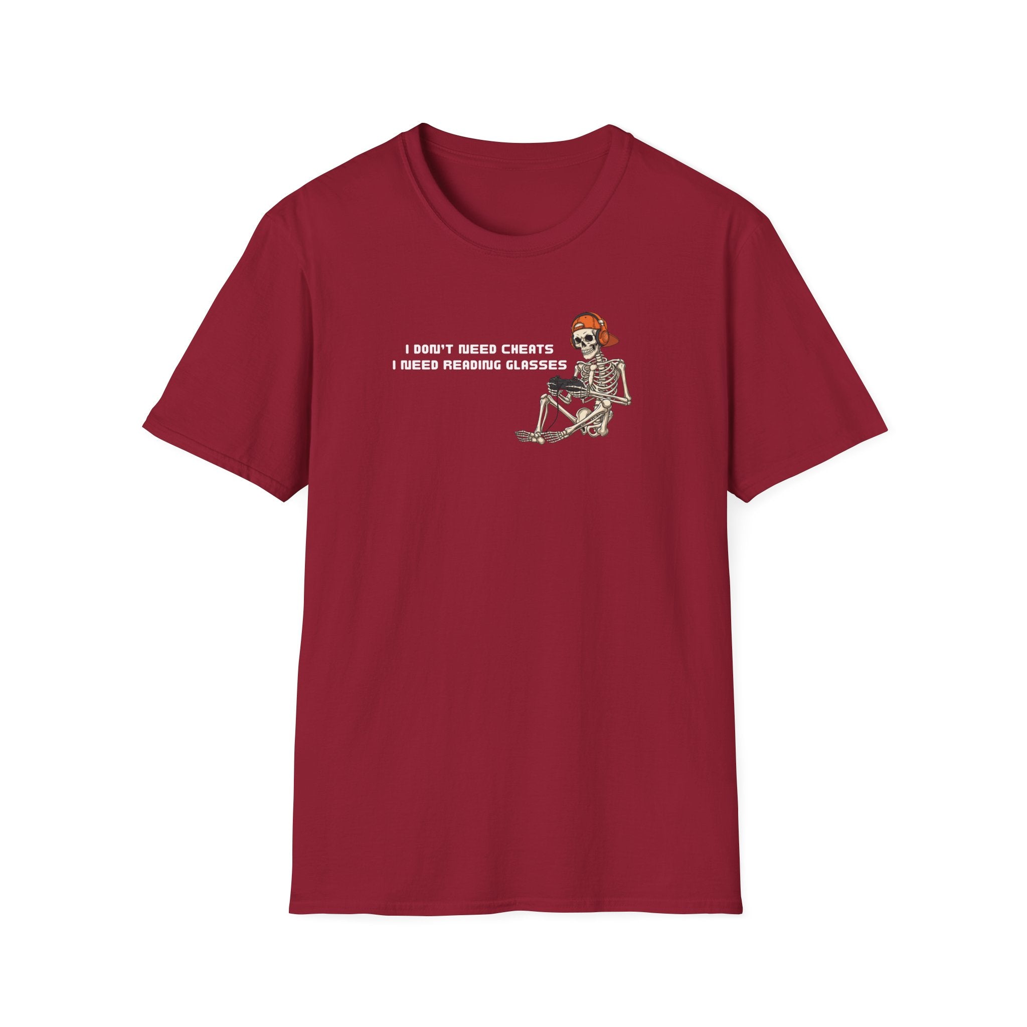 Don't Need Cheats Skeleton Tee