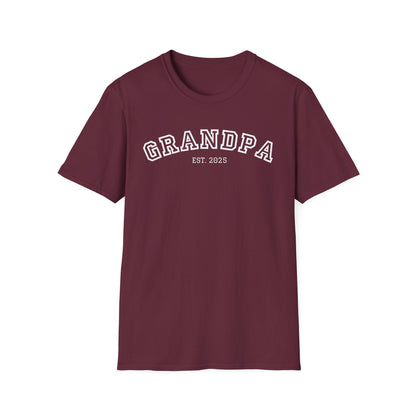 Grandpa Est. 2025 T‑Shirt