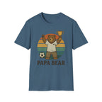 Papa Bear Football T-Shirt