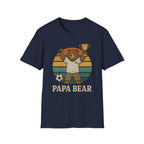 Papa Bear Football T-Shirt