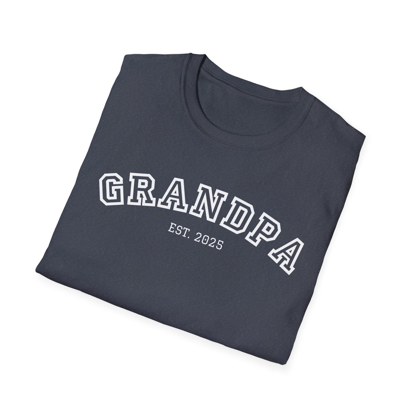 Grandpa Est. 2025 T‑Shirt
