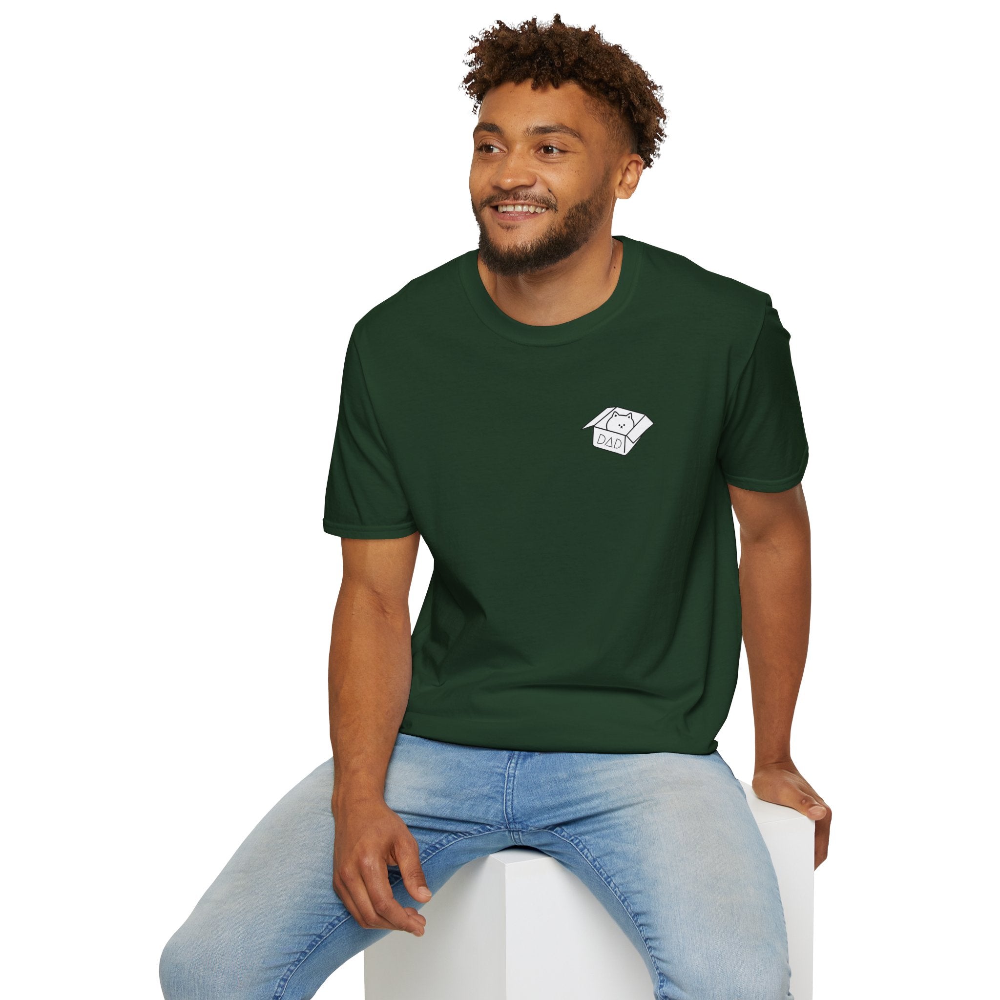 Cat Dad in a Box Tee
