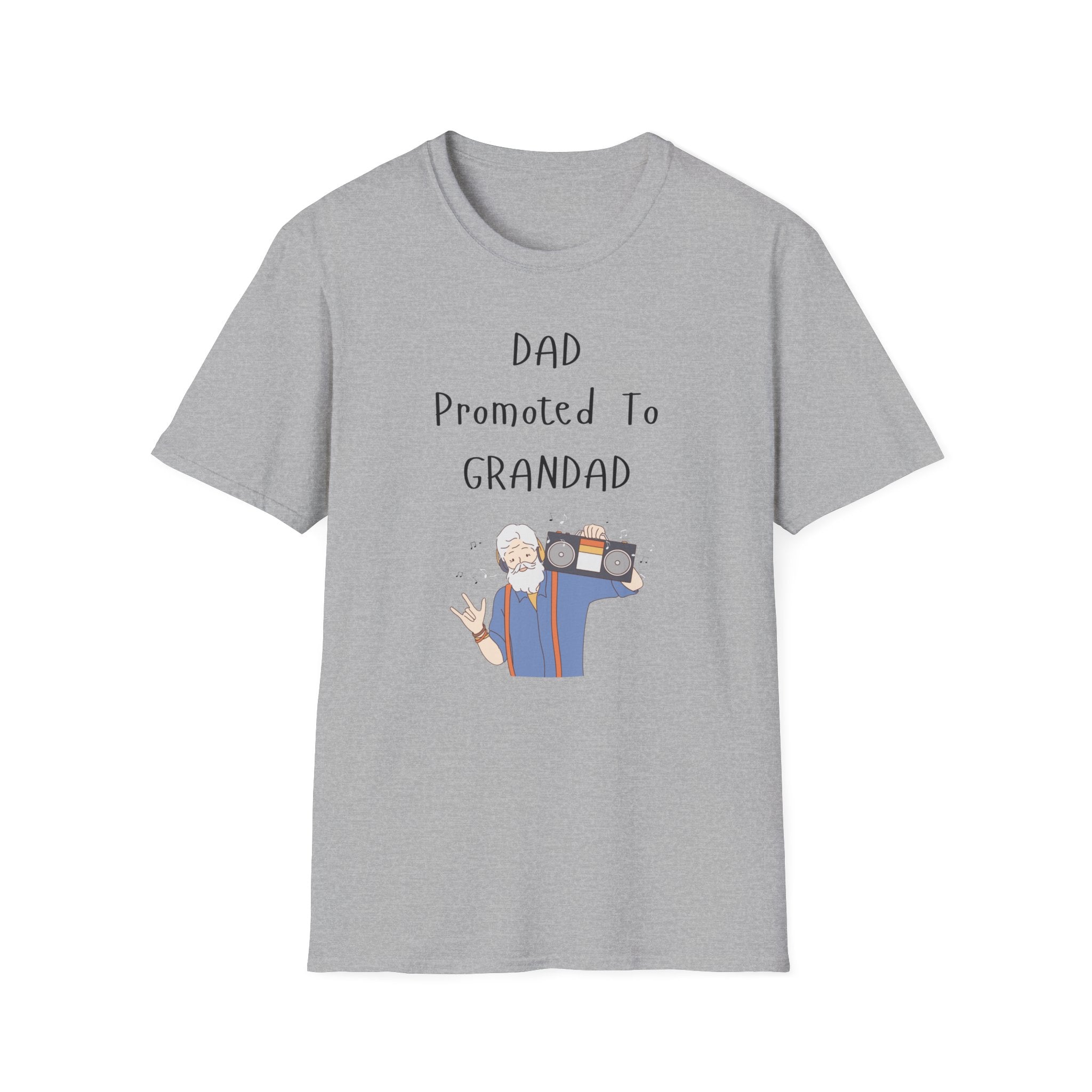 Dad Promoted to Grandad T-Shirt