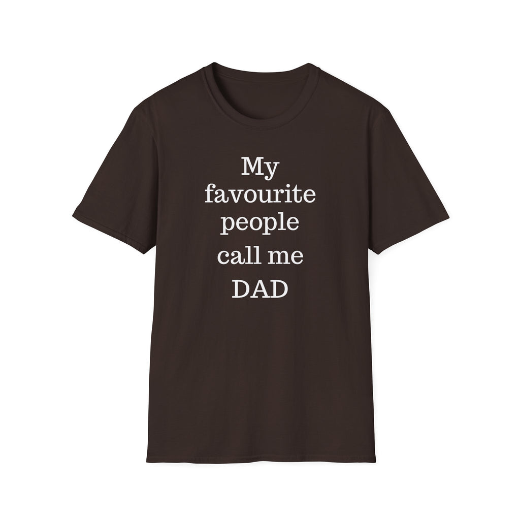 Favourite People Call Me Dad Tee
