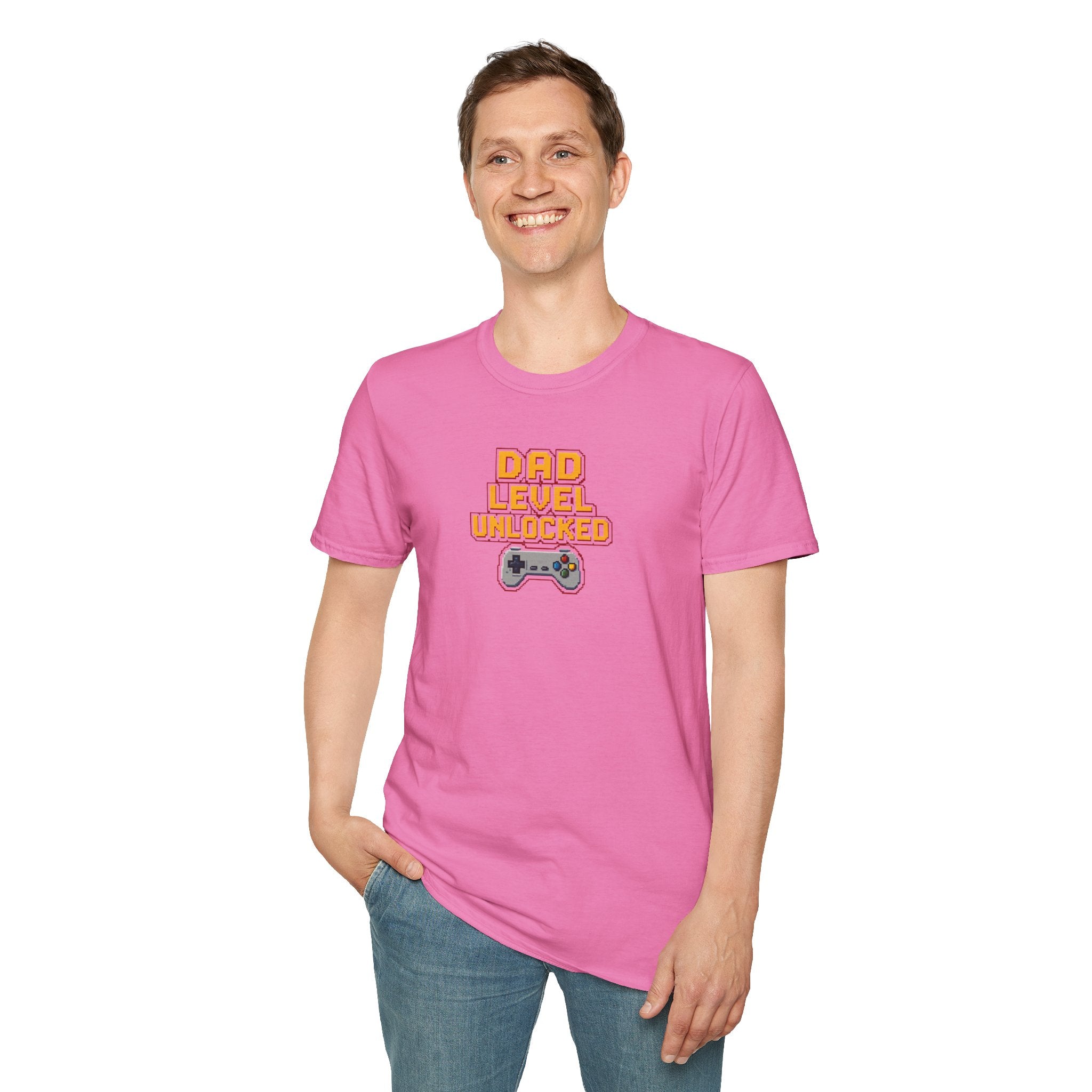 Dad Level Unlocked T-Shirt