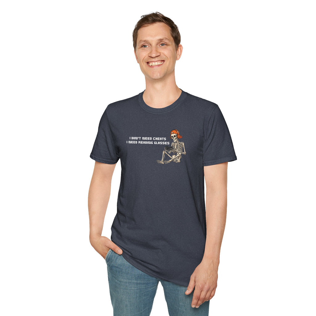 Don't Need Cheats Skeleton Tee
