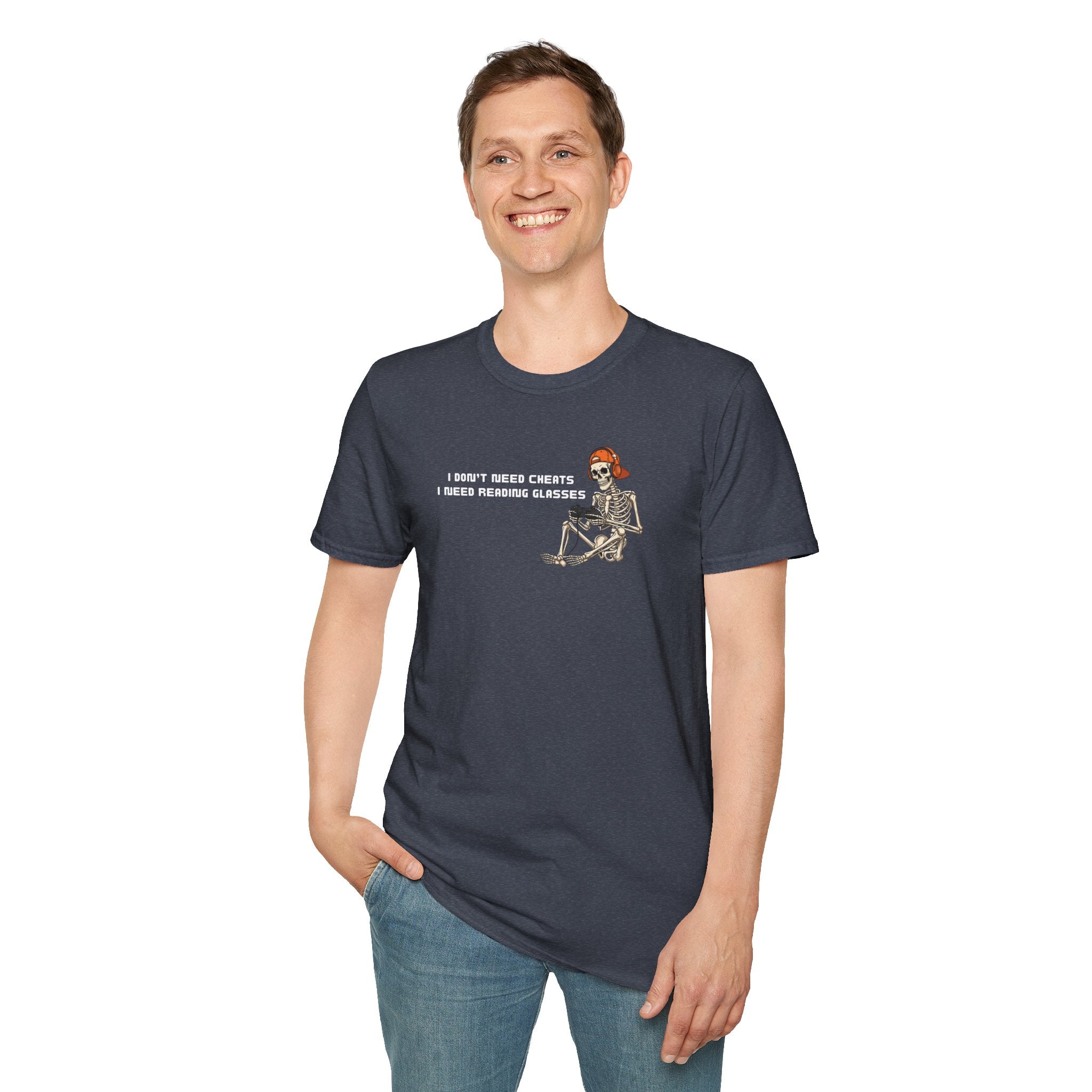 Don't Need Cheats Skeleton Tee