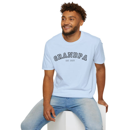 Grandpa Est. 2025 T‑Shirt