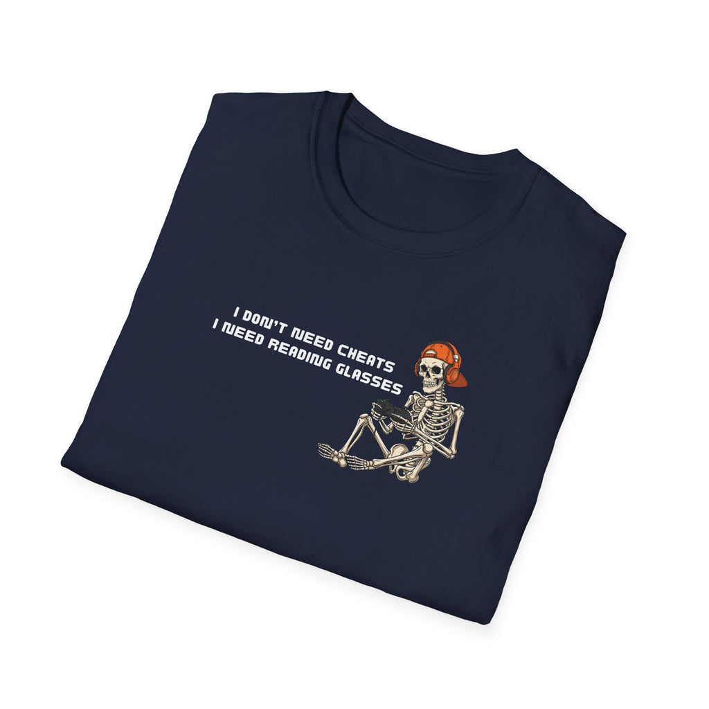 Don't Need Cheats Skeleton Tee