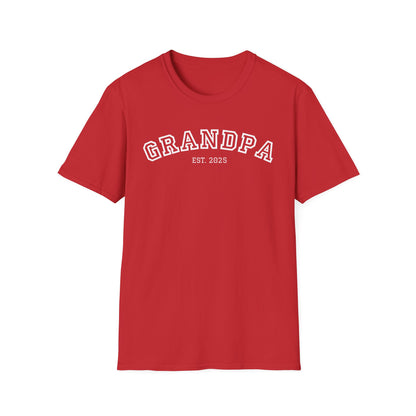 Grandpa Est. 2025 T‑Shirt