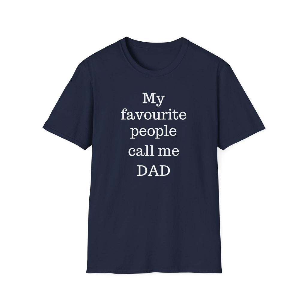 Favourite People Call Me Dad Tee