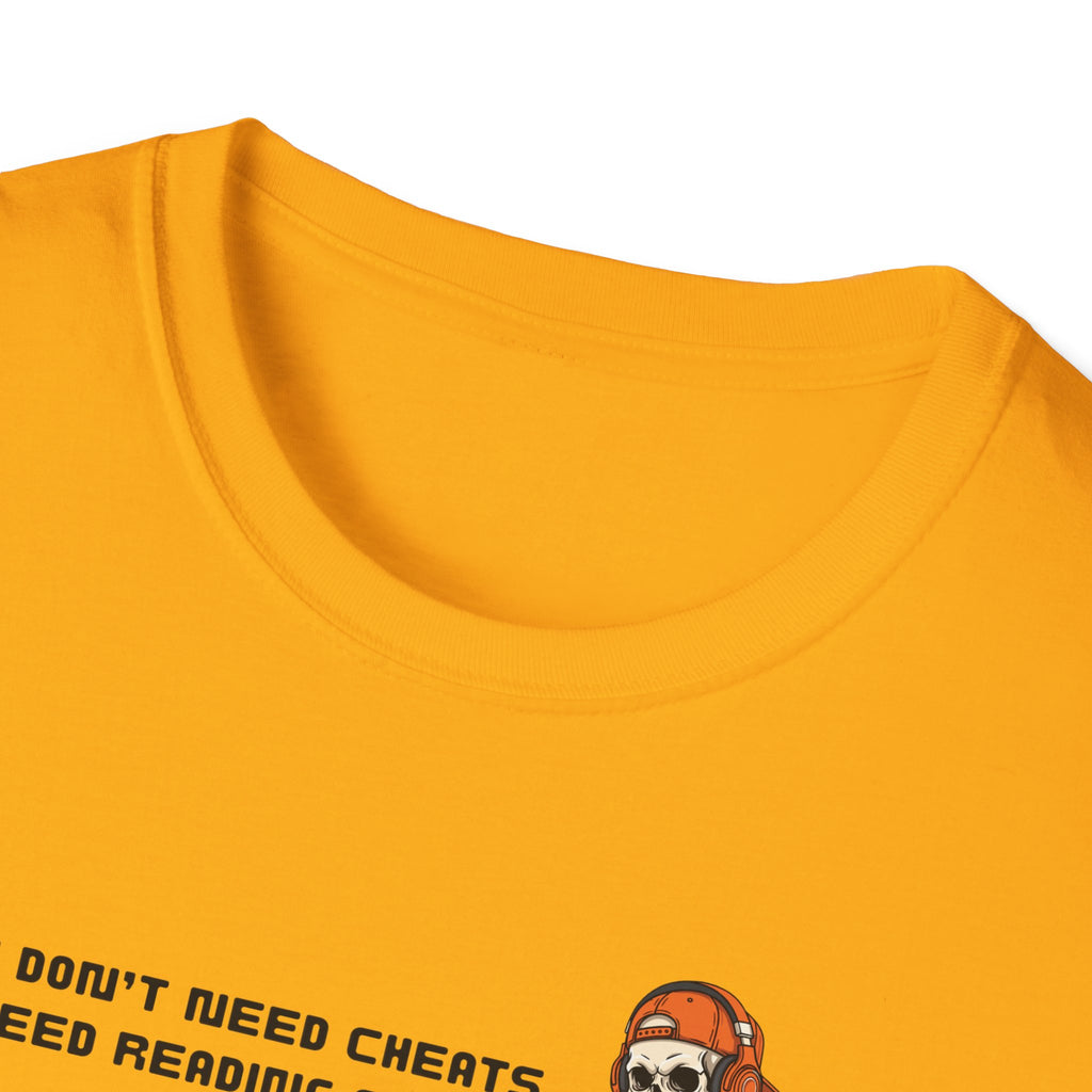 Don't Need Cheats Skeleton Tee