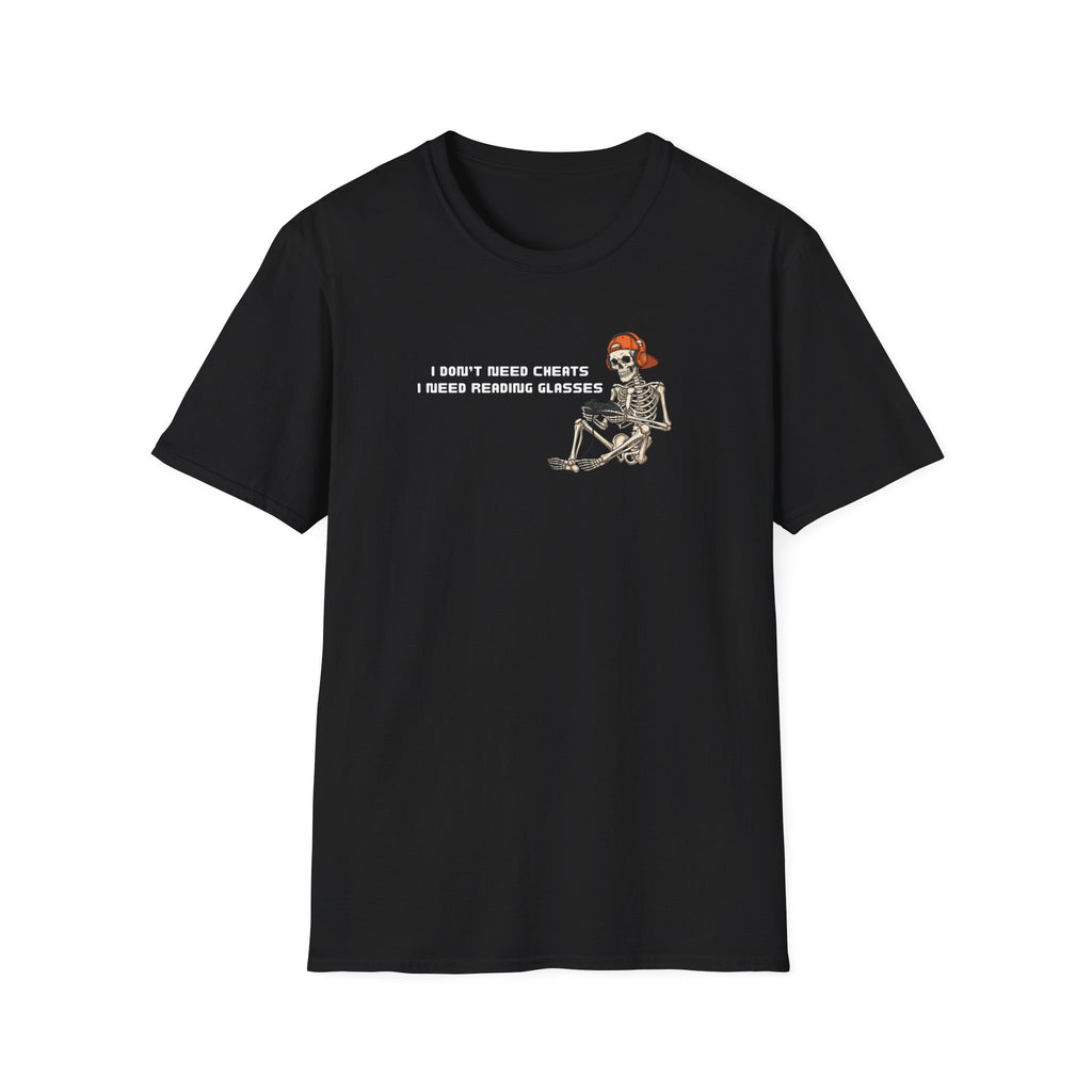 Don't Need Cheats Skeleton Tee