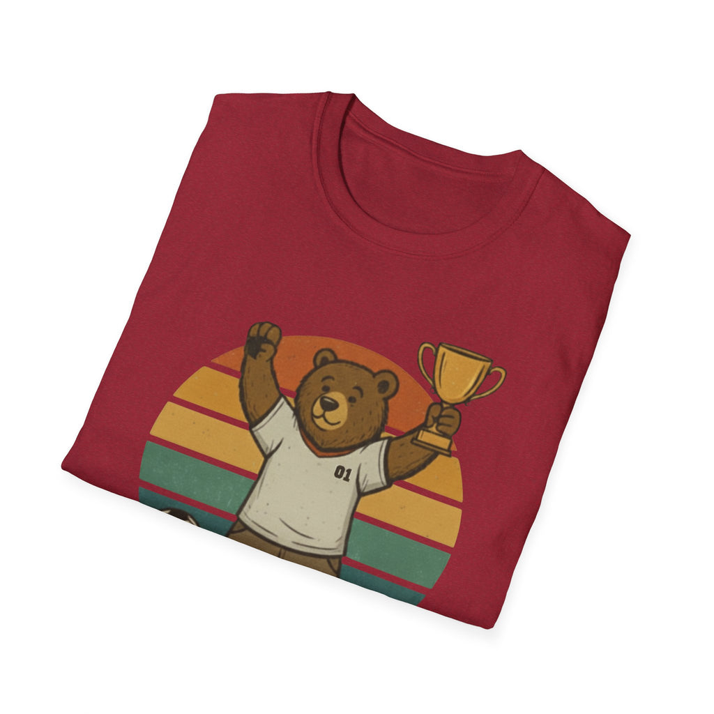 Papa Bear Football T-Shirt