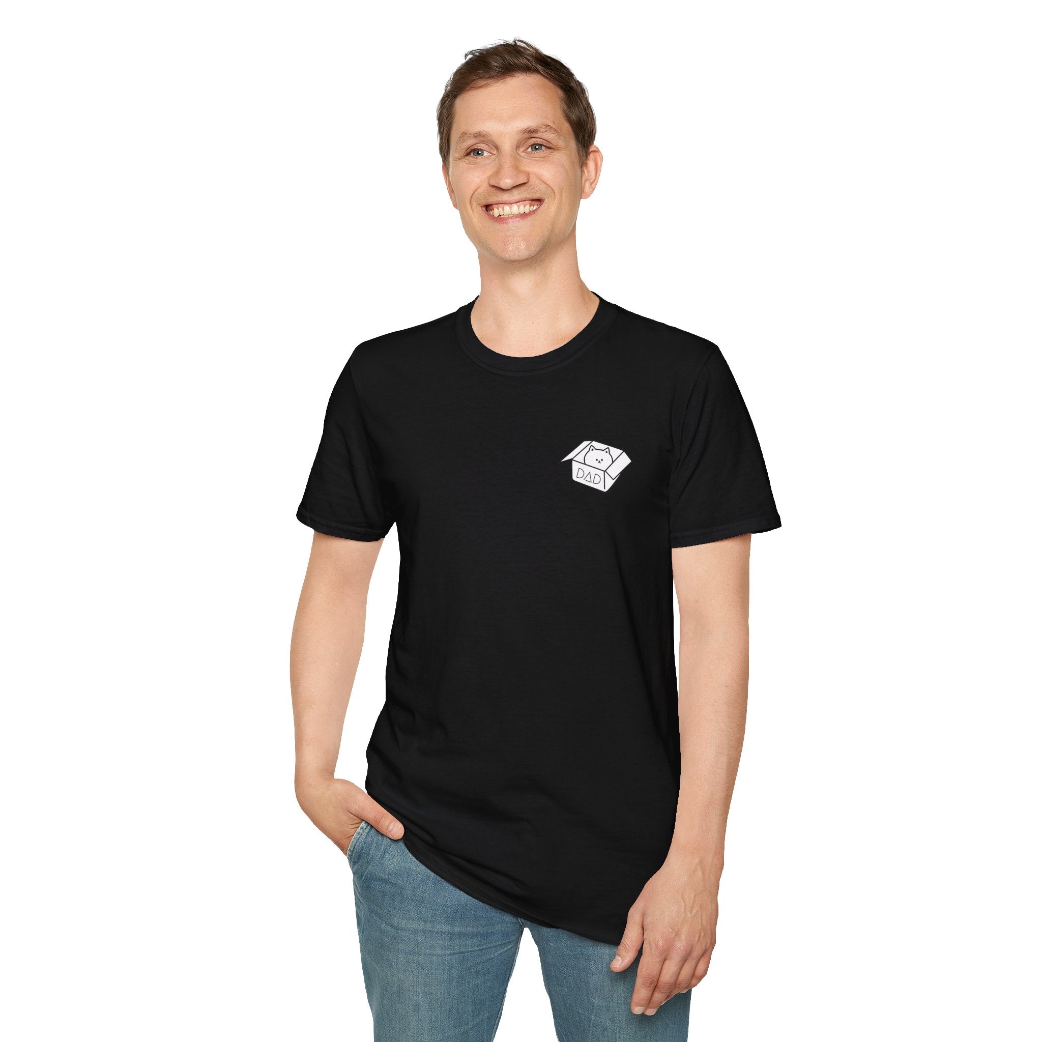 Cat Dad in a Box Tee