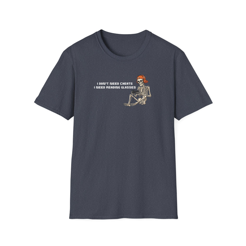 Don't Need Cheats Skeleton Tee