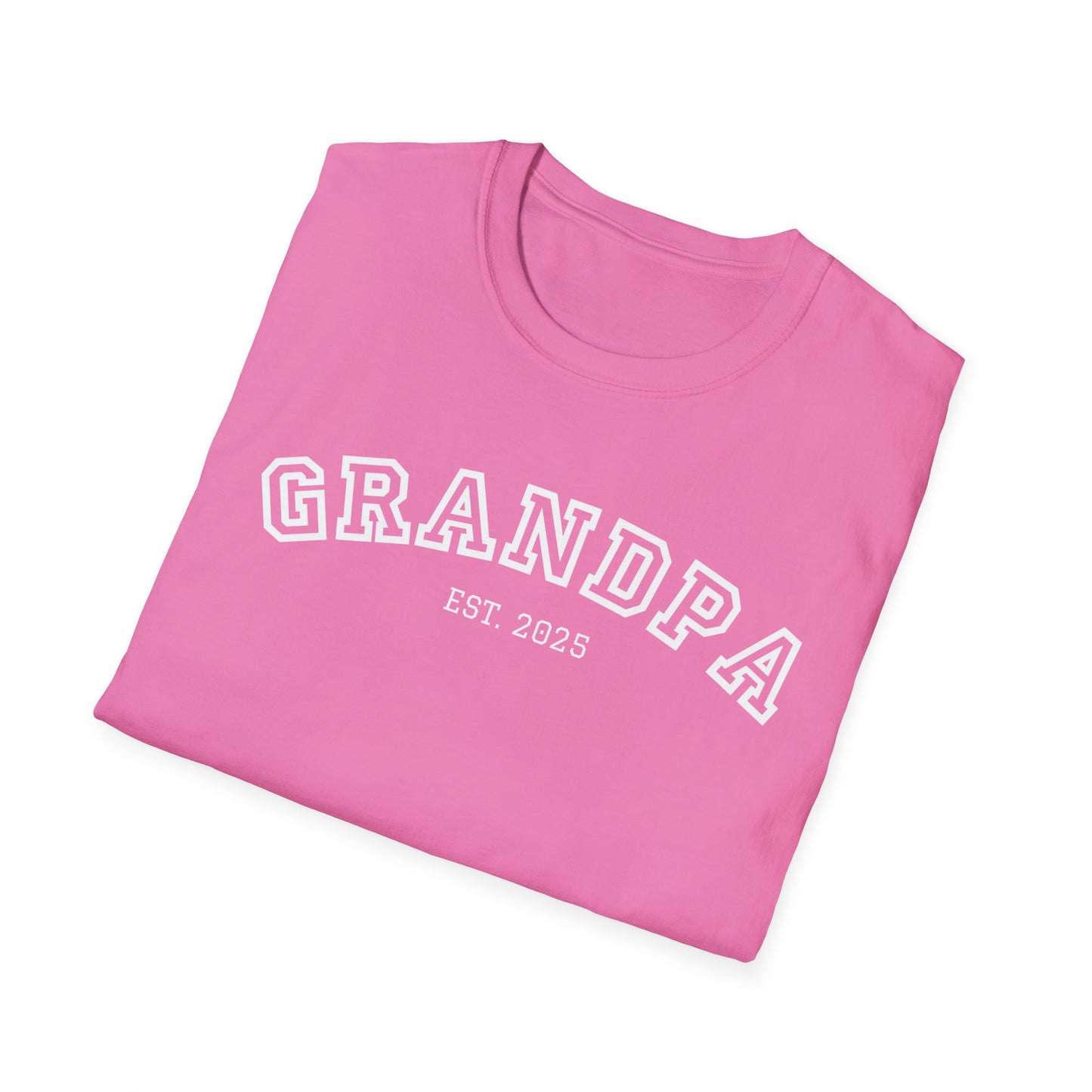 Grandpa Est. 2025 T‑Shirt