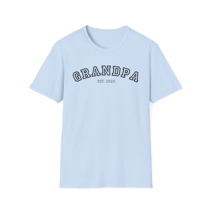 Grandpa Est. 2025 T‑Shirt