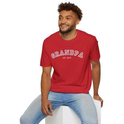 Grandpa Est. 2025 T‑Shirt