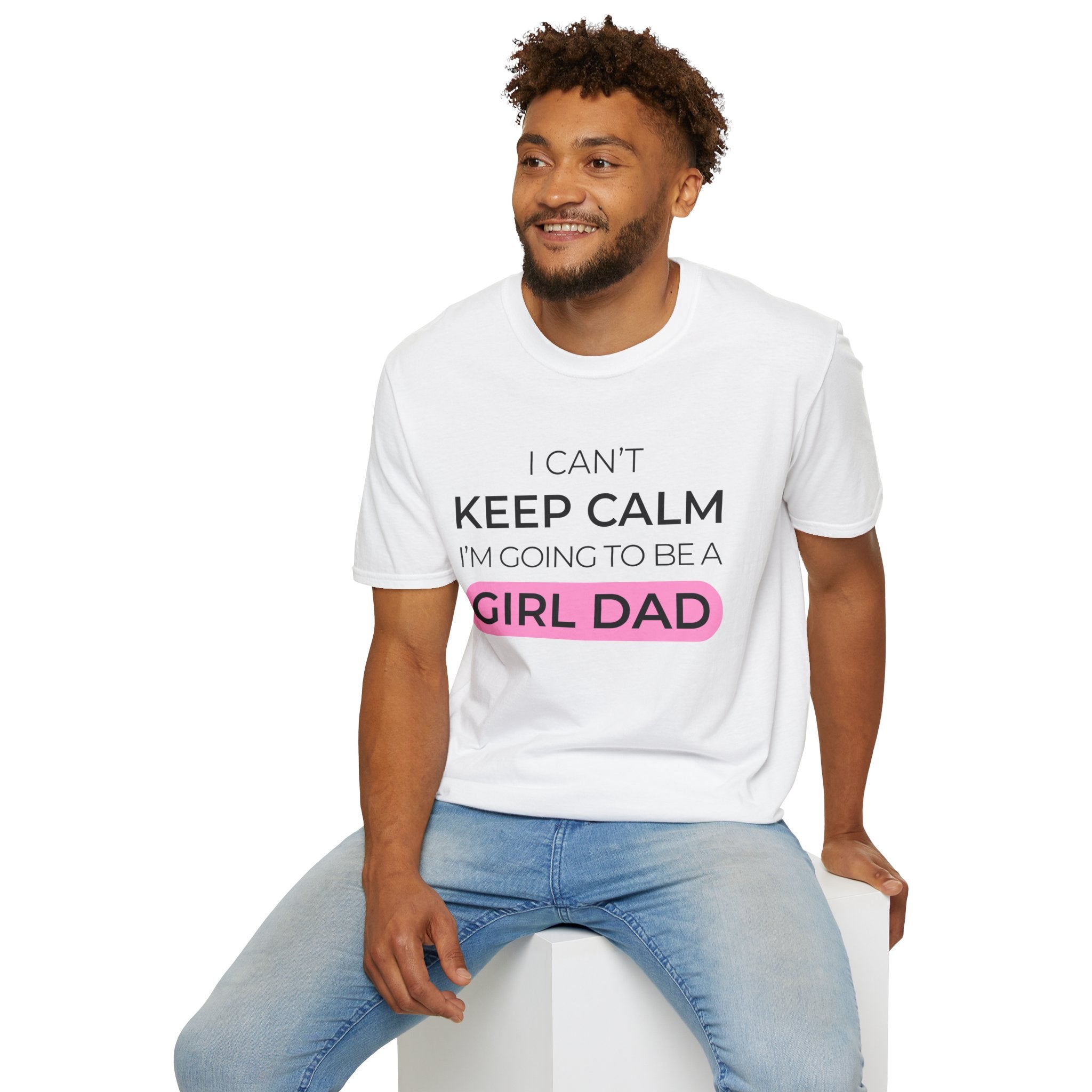 Keep Calm Girl Dad T-Shirt