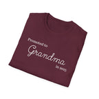 Promoted to Grandma in 2025 T-Shirt