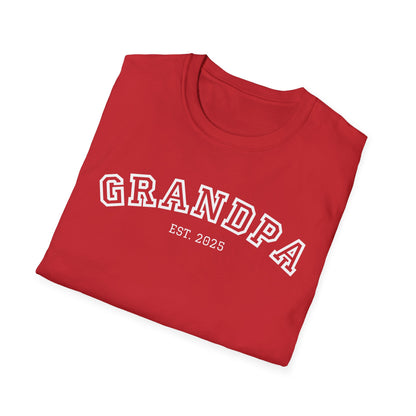 Grandpa Est. 2025 T‑Shirt