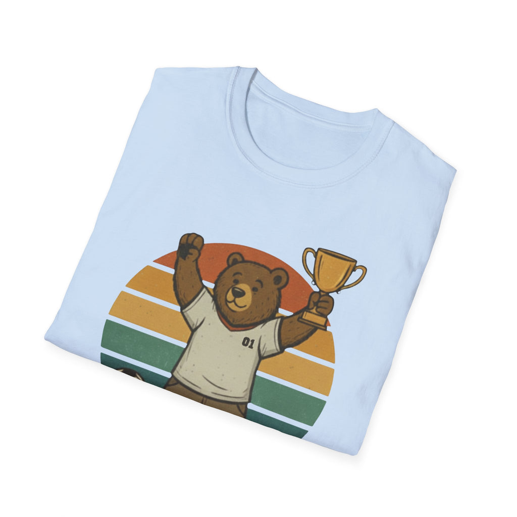 Papa Bear Football T-Shirt