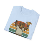 Papa Bear Football T-Shirt