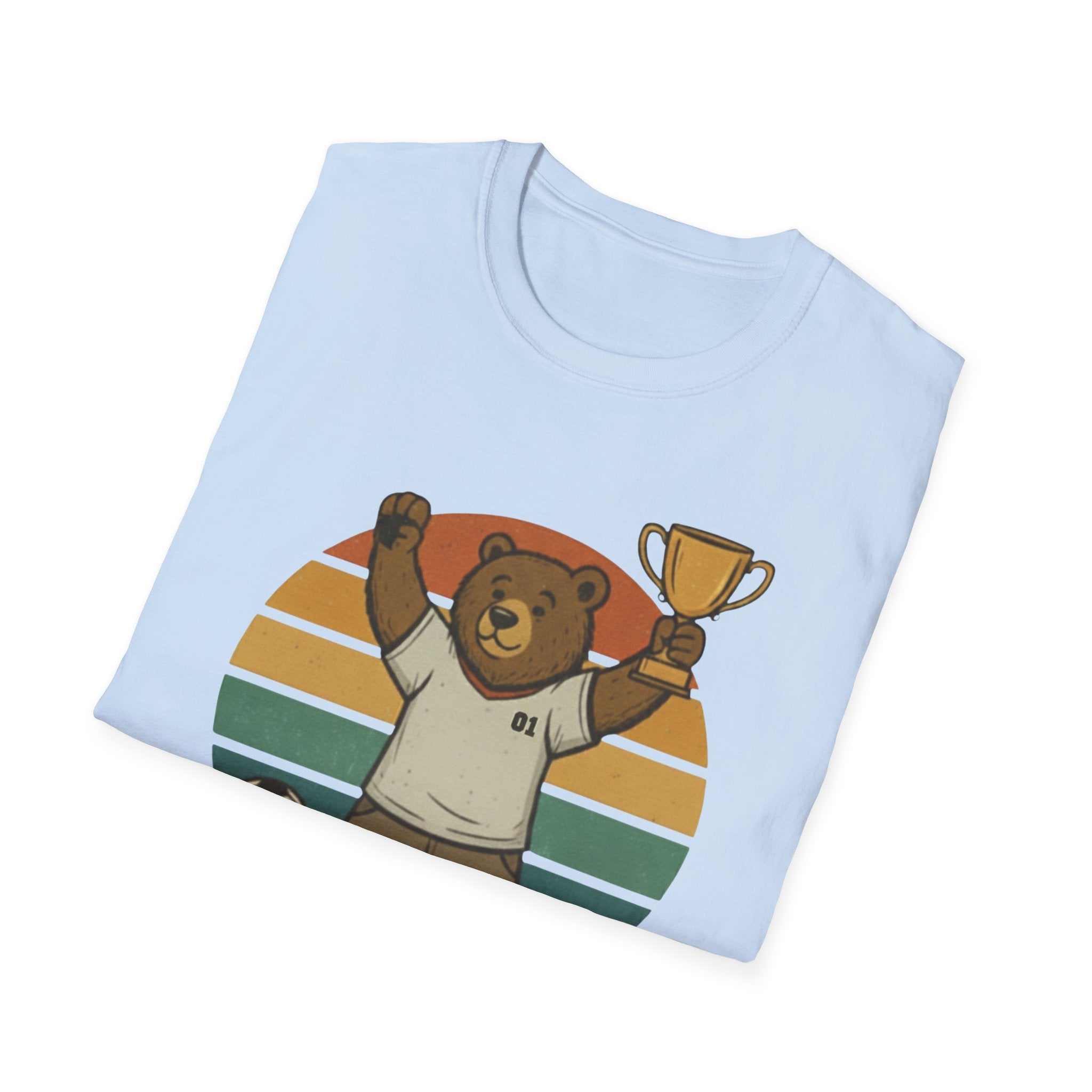 Papa Bear Football T-Shirt