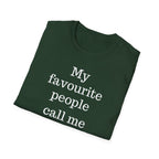 Favourite People Call Me Dad Tee