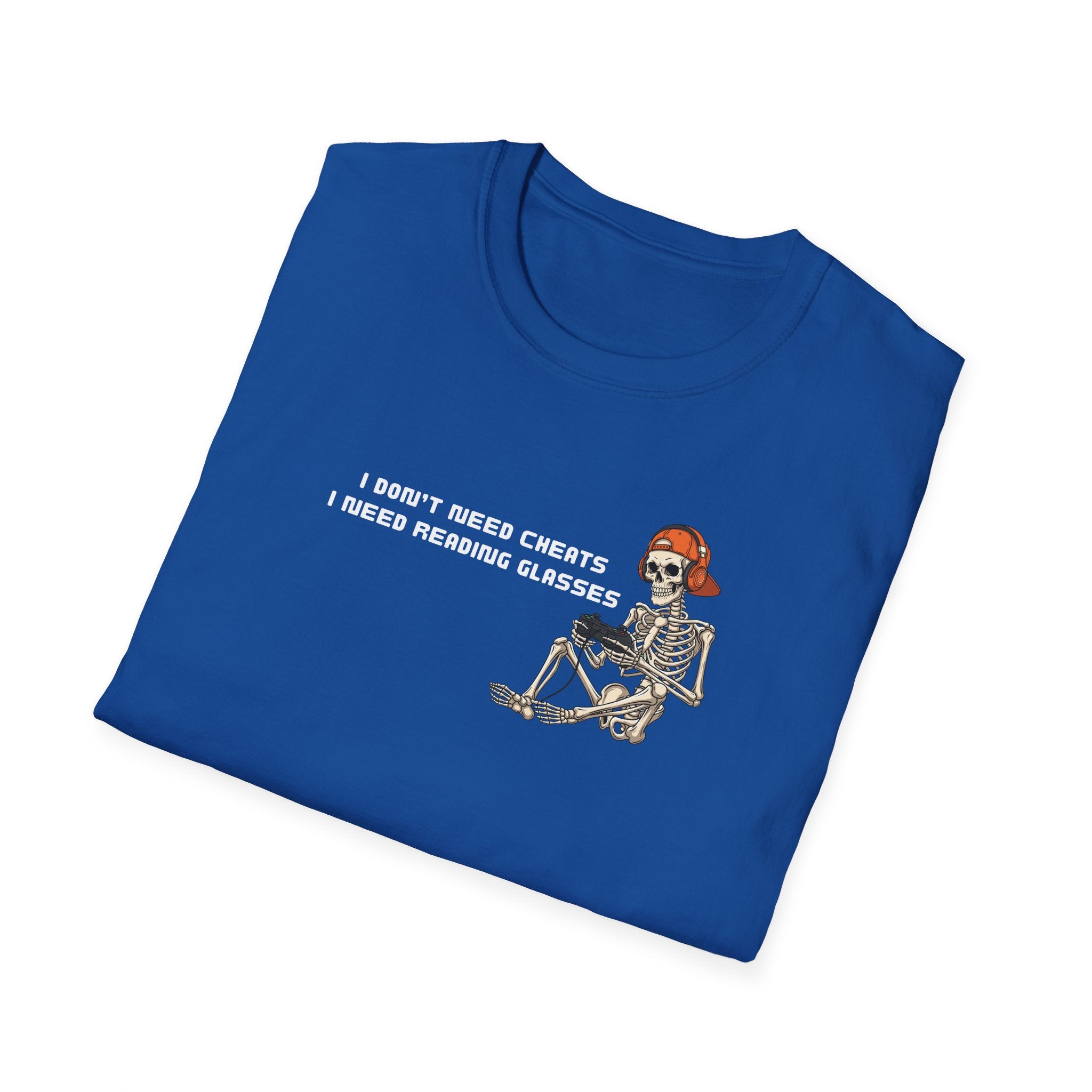 Don't Need Cheats Skeleton Tee