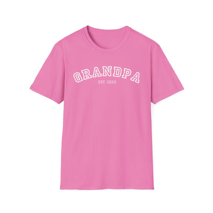 Grandpa Est. 2025 T‑Shirt