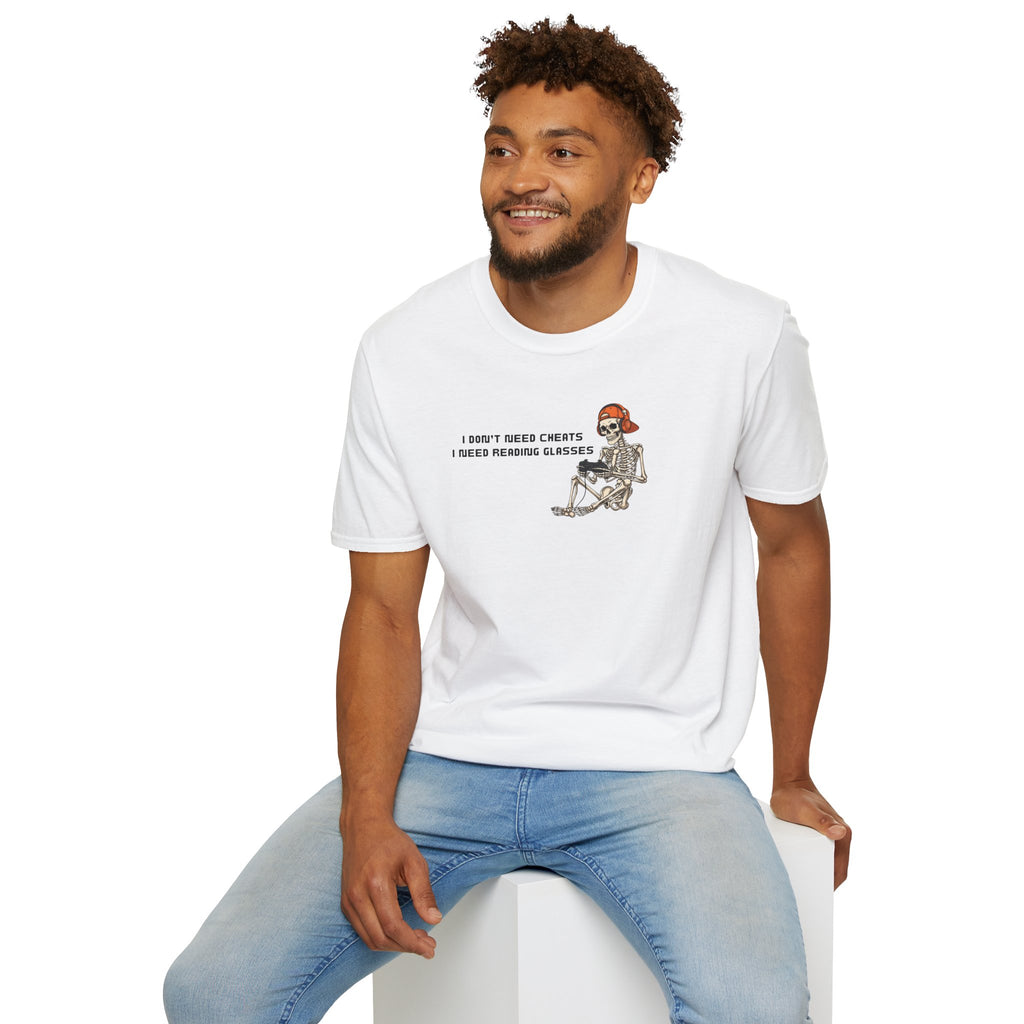 Don't Need Cheats Skeleton Tee