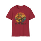 Papa Bear Guitar T-Shirt