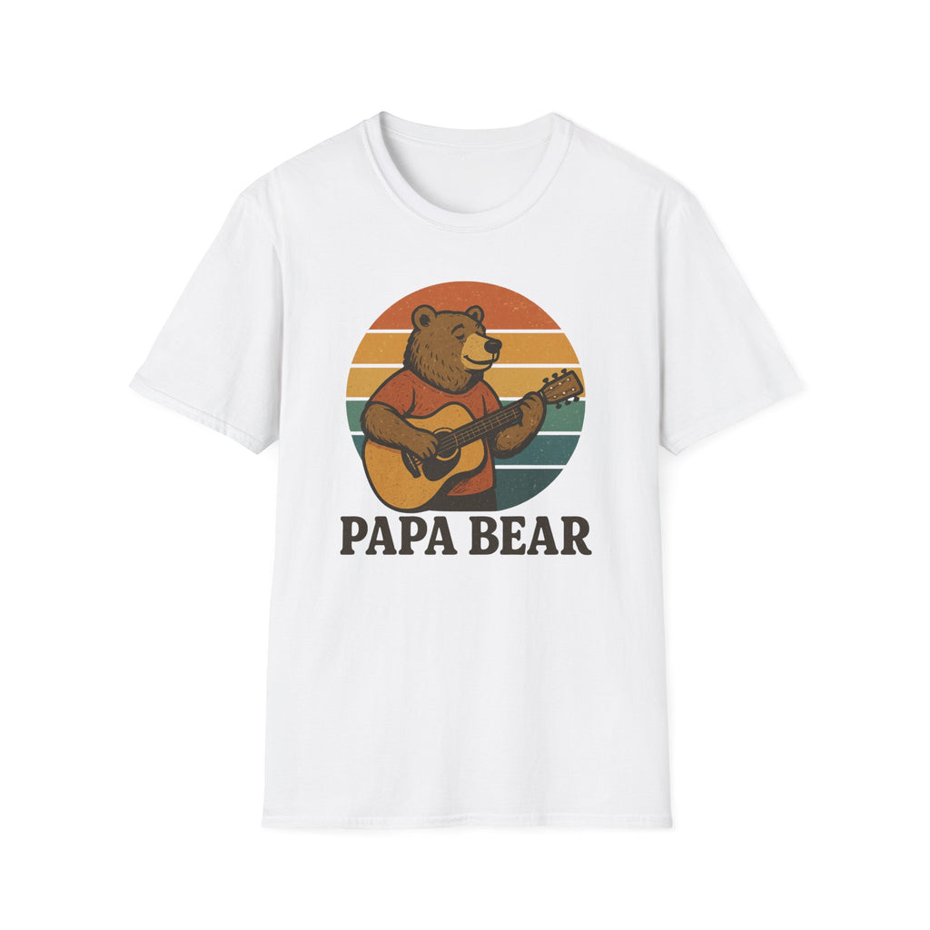 Papa Bear Guitar T-Shirt