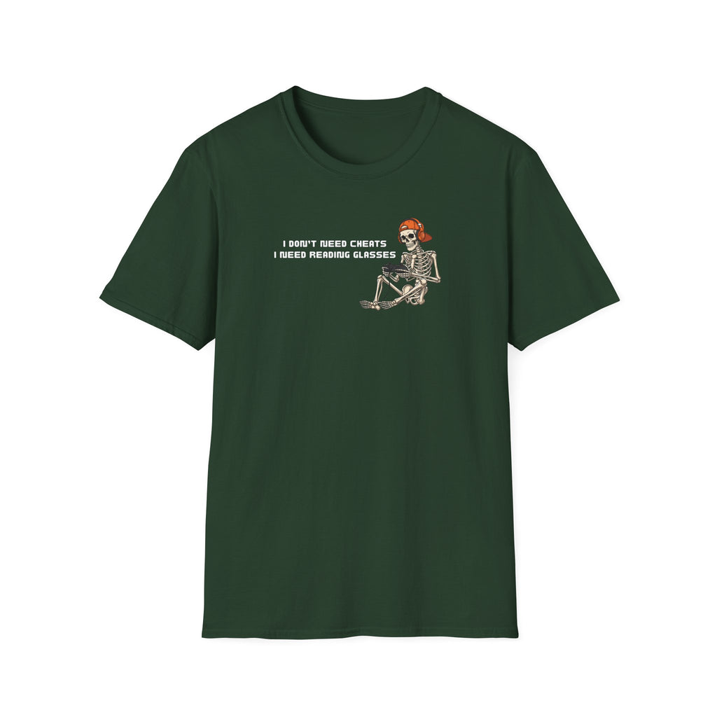 Don't Need Cheats Skeleton Tee