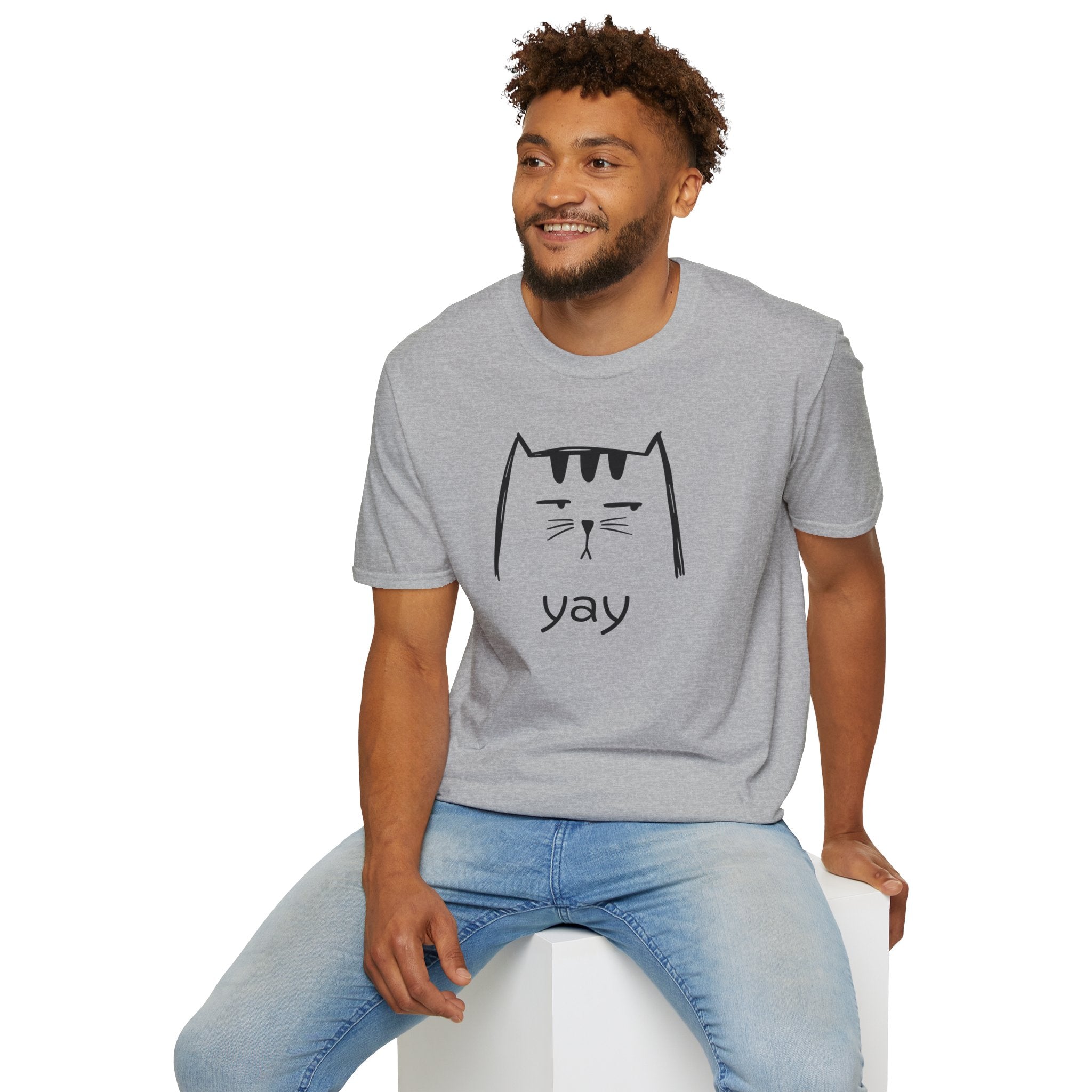 yay cat tee