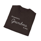 Promoted to Grandma in 2025 T-Shirt