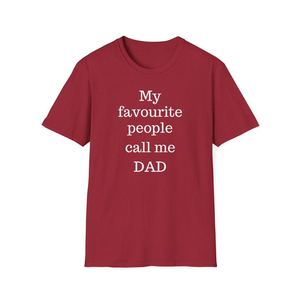 Favourite People Call Me Dad Tee
