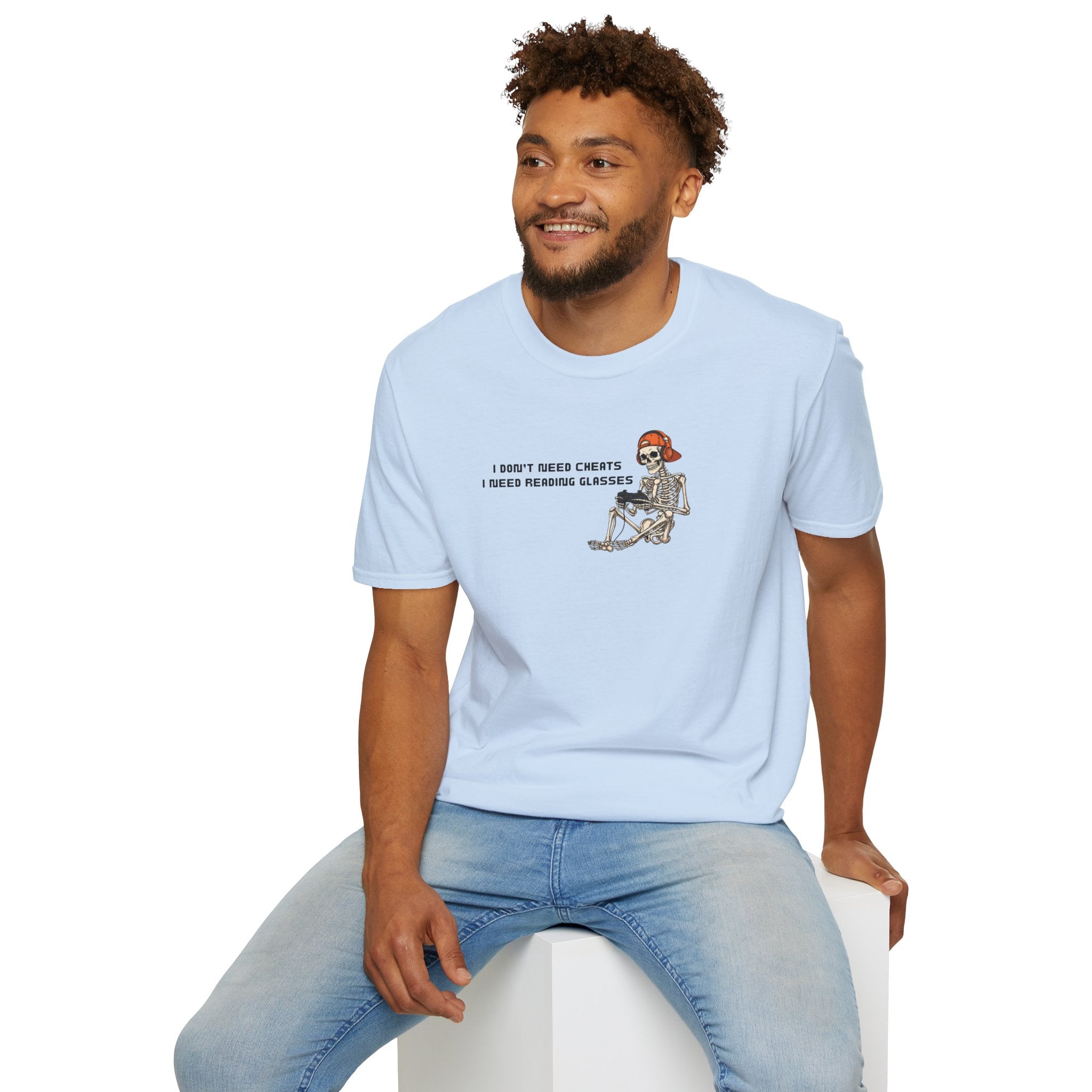 Don't Need Cheats Skeleton Tee